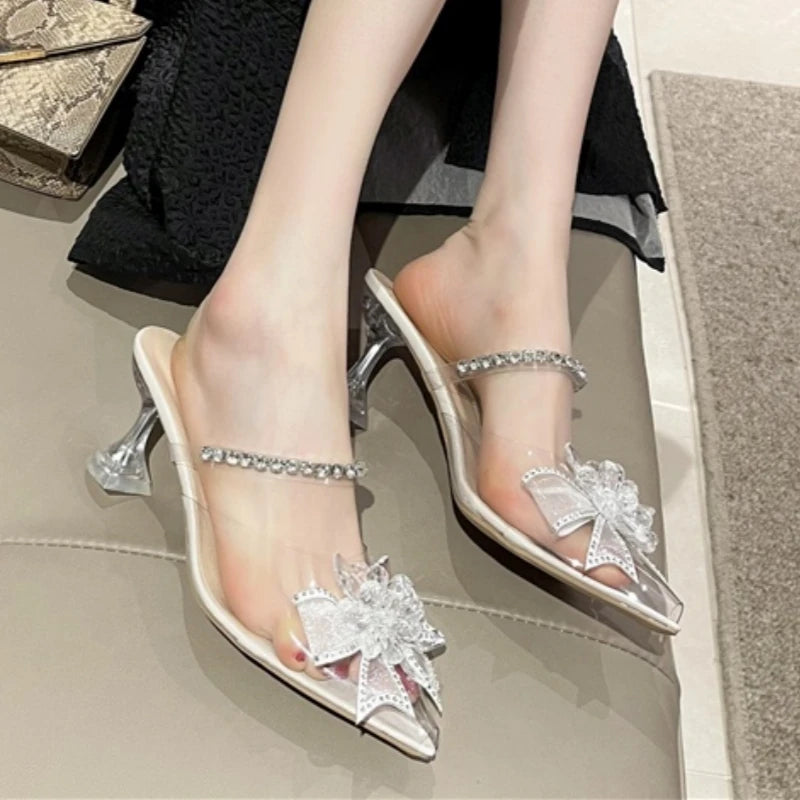 Isadora Glamour - Sandálias Elegantes com Laço