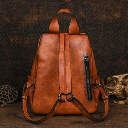 Mochila Geométrica Laura Vintage – Design Elegante de Alta Qualidade