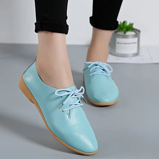 Lara - Chaussure en cuir véritable ultra confortable