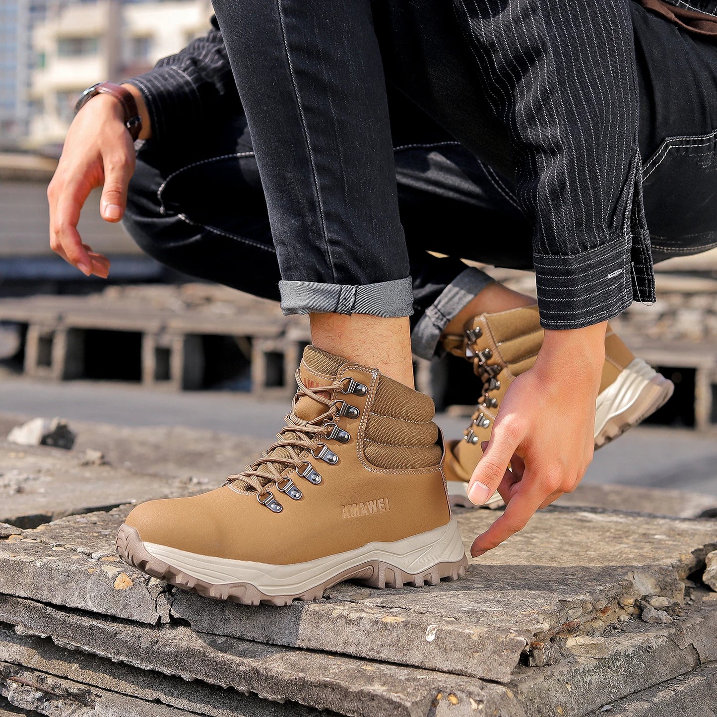StormGuard X - Bota de Segurança Impermeável com Biqueira de Aço
