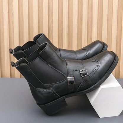 WestPlush – Bota de Homem em Pele Genuína