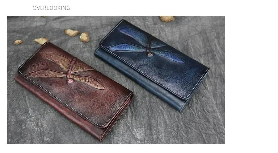 Carteira Aurora Classic Vintage – Em Couro Genuíno Premium