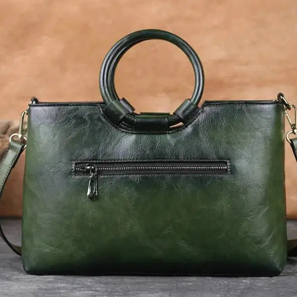 Mala Floral Camélia Vintage – Acabamento Elegante de Alta Qualidade