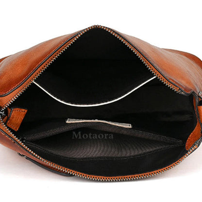 Mala Siena Vintage – Em Couro Genuíno Compacto