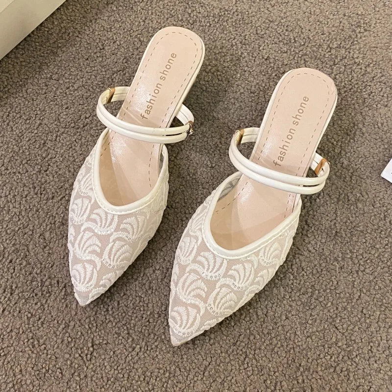 Tahnara Marie - Very Elegant and Comfortable Low Heel Sandal
