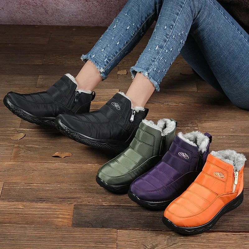 Oriana - Henan Plush Women's Snow Boots
