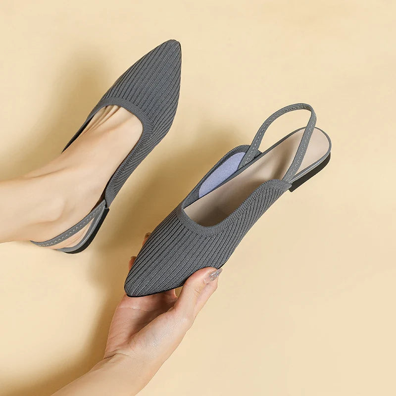 Miss Isadora Flat - Very elegant and comfortable ballerina-style shoe