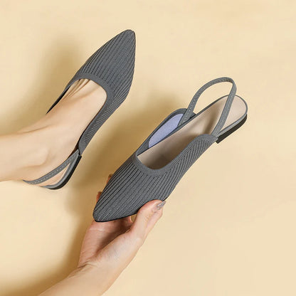Miss Isadora Flat - Very elegant and comfortable ballerina-style shoe
