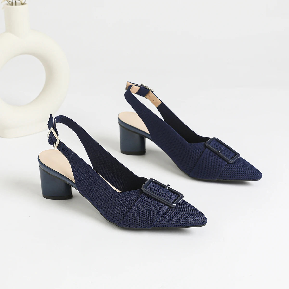 Fanna - Very Elegant and Comfortable Mid-Heel Shoe