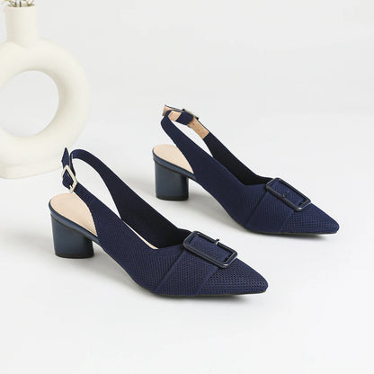 Fanna - Very Elegant and Comfortable Mid-Heel Shoe