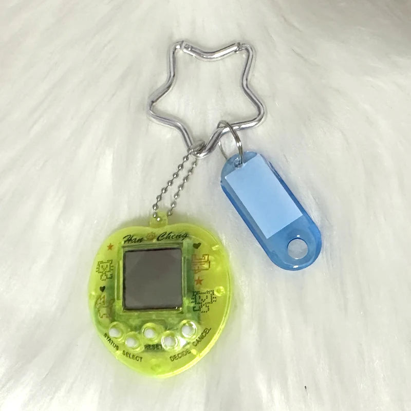 Lusitanna Pixel Charm – Interactive Retro Keychain