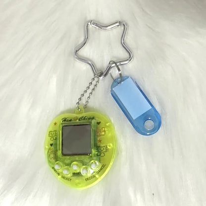 Lusitanna Pixel Charm – Interactive Retro Keychain