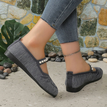 Pearlitta Marie - Ultra-light Breathable Mesh Semi-Orthopedic Shoe