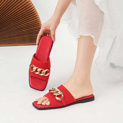 Anna Flat - Very Elegant and Comfortable Mule Sandals