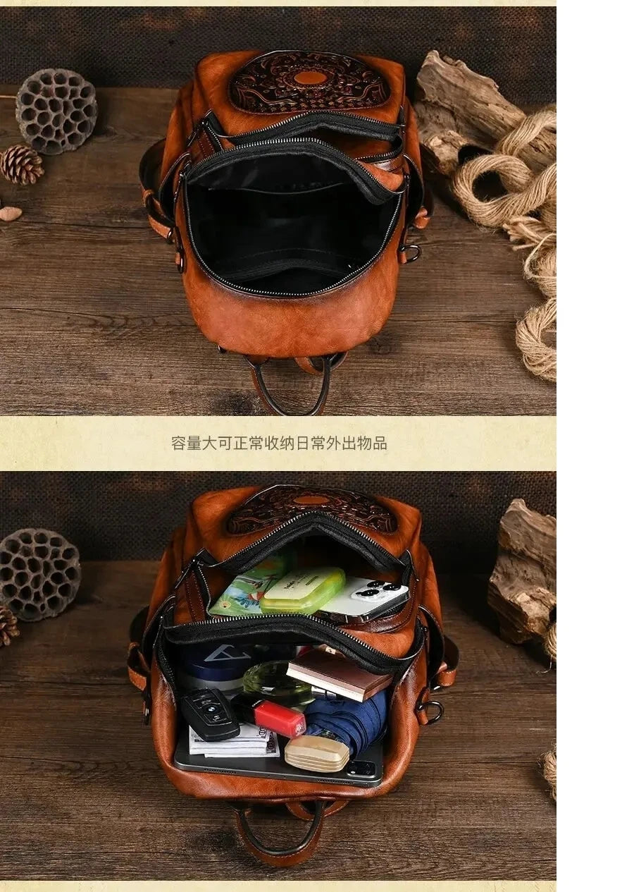 Mochila Atlas Vintage – Grande Capacidade