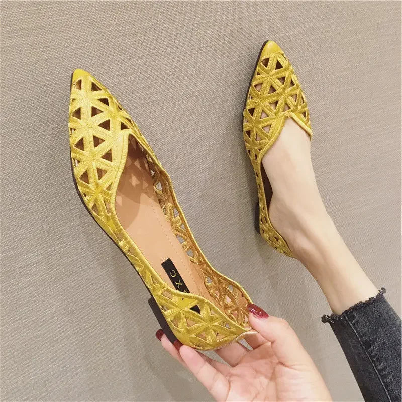 Naibori Marie - Very elegant ballerina-style shoe