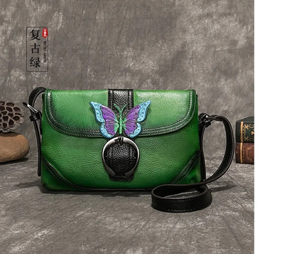 Mala Artística Sofia Vintage – Em Couro Genuíno Premium