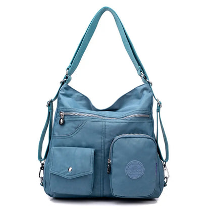 Bolsa Mochila  "LanyFlex 2677" – Nylon Impermeável de Alta Capacidade