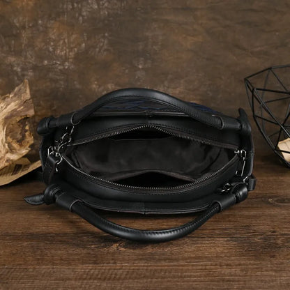 Mala Tote Leonor Vintage – Em Couro Genuíno Premium