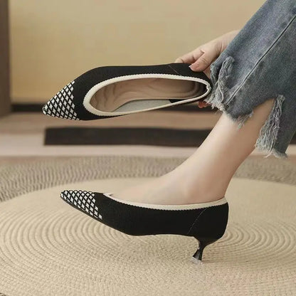 Julia Stiletto - Very Elegant and Comfortable Low Heel Shoe