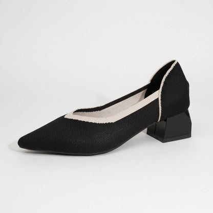 Narah Isadora Pump - Very Elegant and Comfortable Block Heel Shoe
