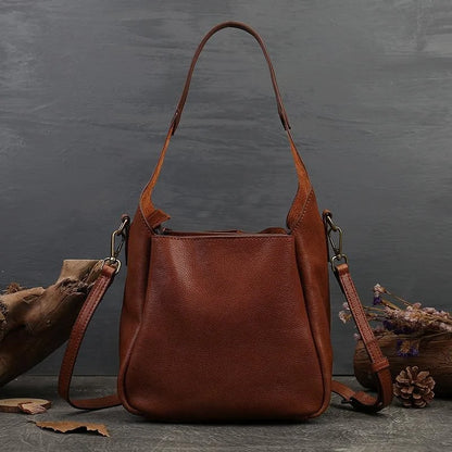 Bolsa Ravena Vintage – Couro Genuíno Premium