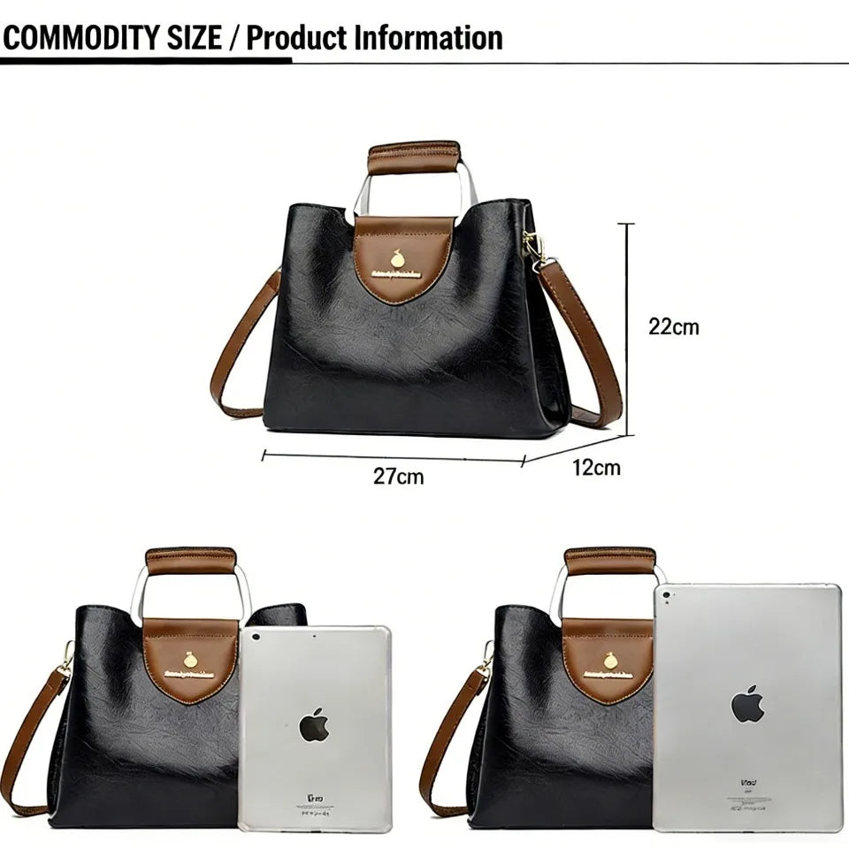 Valeria Tote – Elegant Handbag and Crossbody Bag