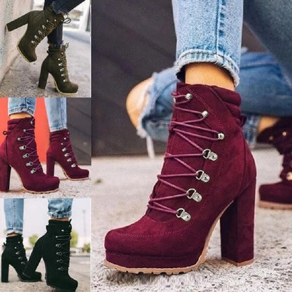 Elvas - Elegant, Comfortable, and Warm Military Style Boot