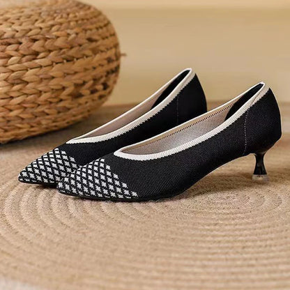 Julia Stiletto - Very Elegant and Comfortable Low Heel Shoe