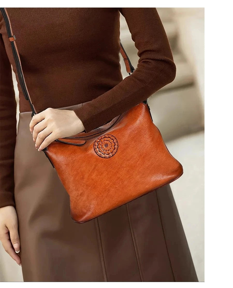 Mala Siena Vintage – Em Couro Genuíno Compacto