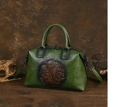 Mala Boston Carolina Vintage – Design Elegante de Alta Qualidade