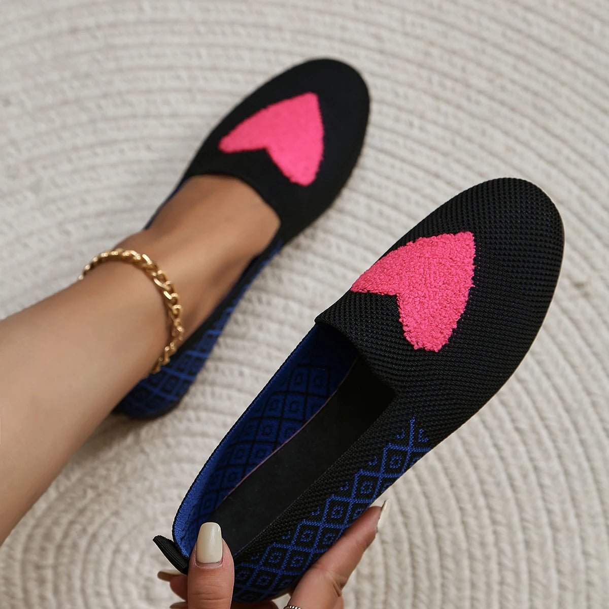 Marie Romance - Ultra-light Breathable Mesh Semi-Orthopedic Loafer