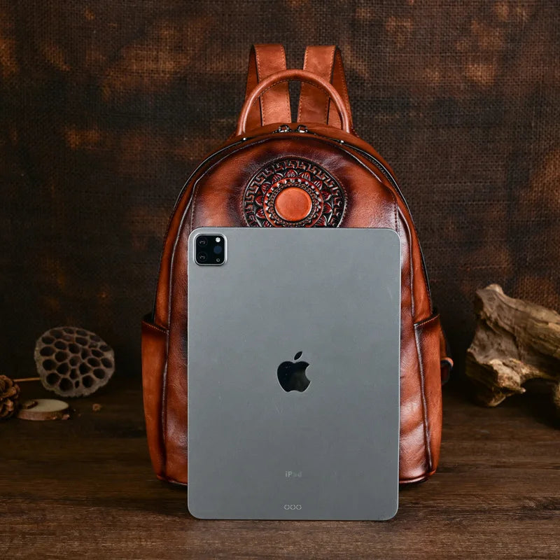 Mochila Elefante Maya Vintage – Design Antirroubo de Alta Qualidade