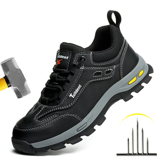 TacticalGuard D9072 - Sapato de Trabalho Tático Antiperfuração