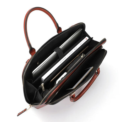 Mala Executiva Sofia Vintage – Estilo Profissional de Alta Qualidade