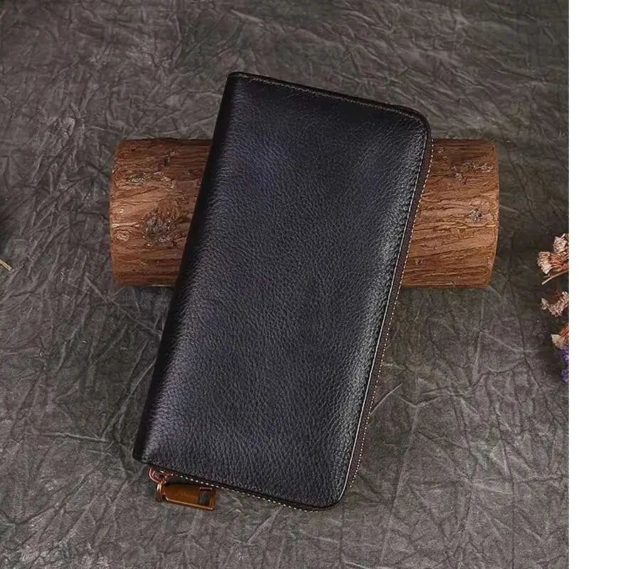 Carteira Gato Luna Vintage – Em Couro Genuíno Premium