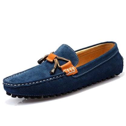 Salvatore - Mocassins Elegantes em Camurça