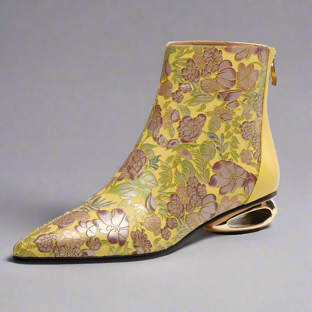 Yellow Daux - Genuine Leather Boot
