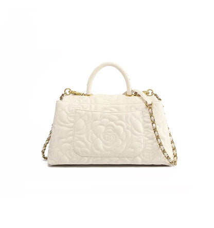 Camelia Elegance – Genuine Leather Bag