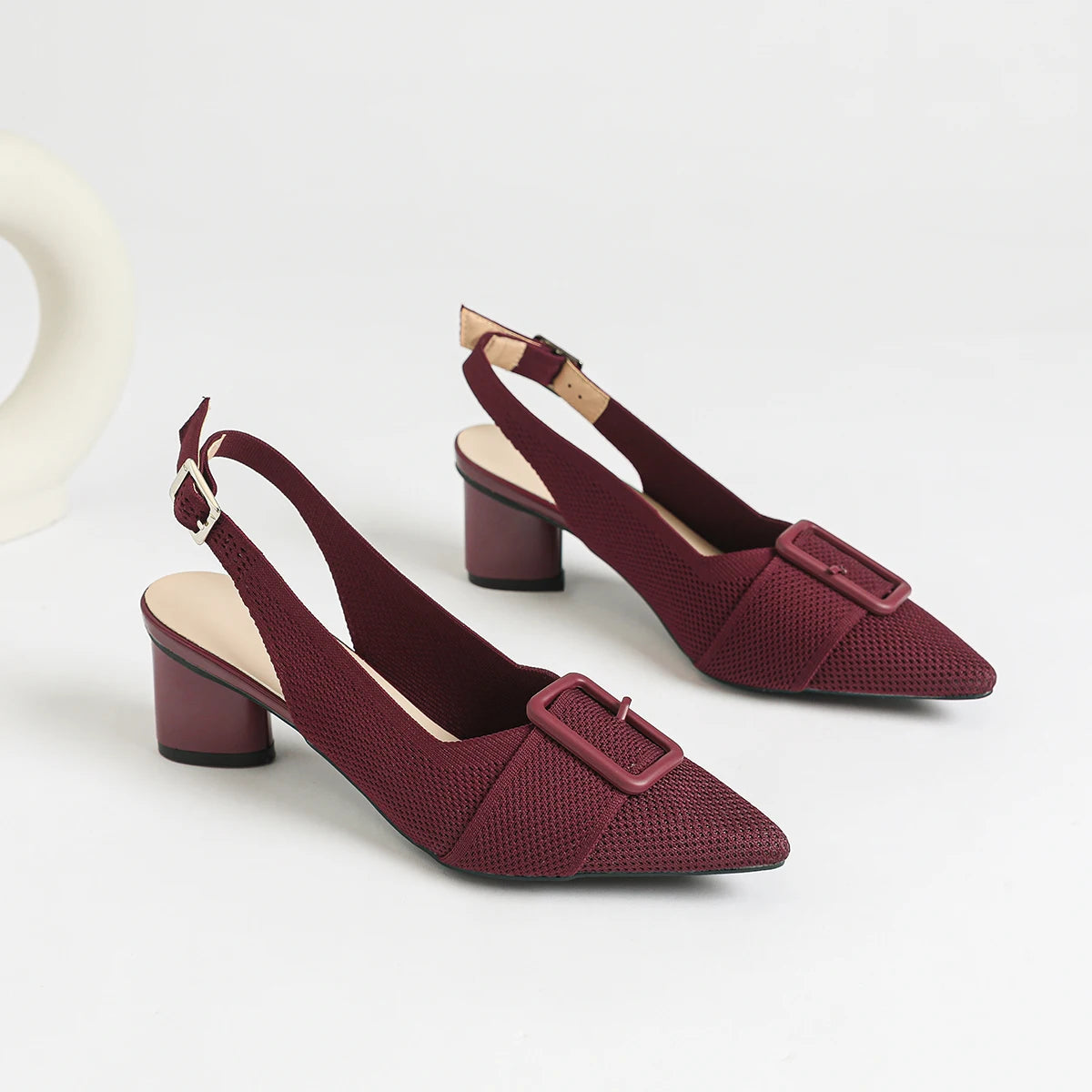 Fanna - Very Elegant and Comfortable Mid-Heel Shoe