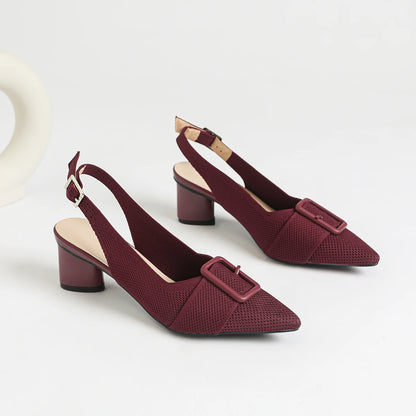 Fanna - Very Elegant and Comfortable Mid-Heel Shoe