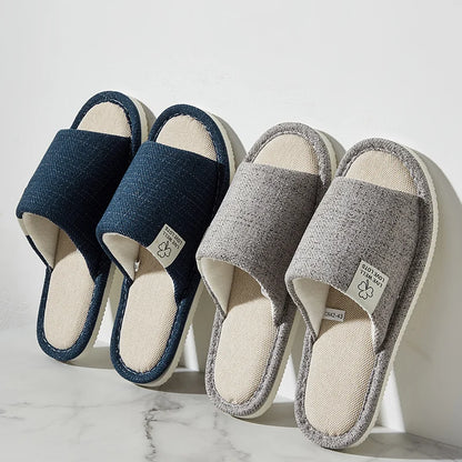 Evaristo - Pantufas em Linho