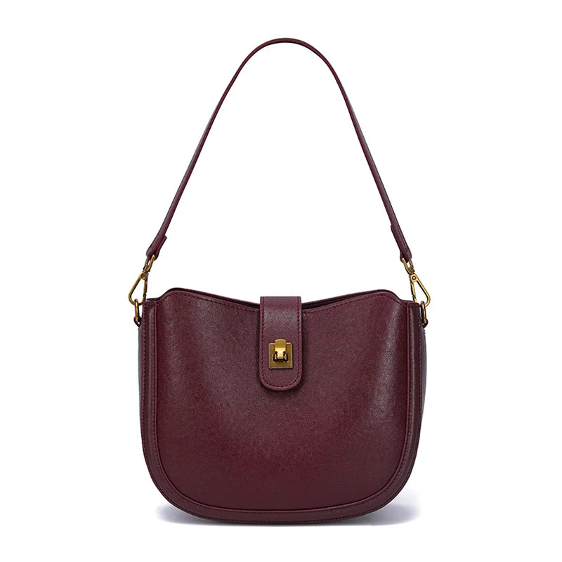 Luxury Premium Soft Genuine Leather Shoulder Bag