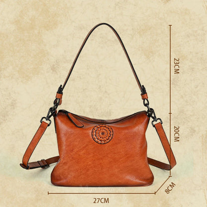 Mala Siena Vintage – Em Couro Genuíno Compacto