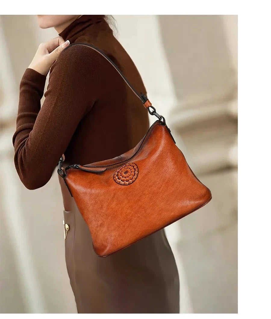 Mala Siena Vintage – Em Couro Genuíno Compacto