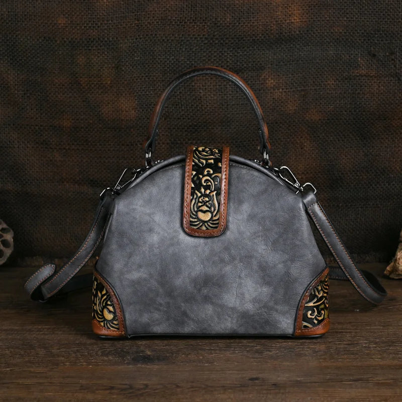 Mala Aurora Clip Vintage – Design Shell Multicolor