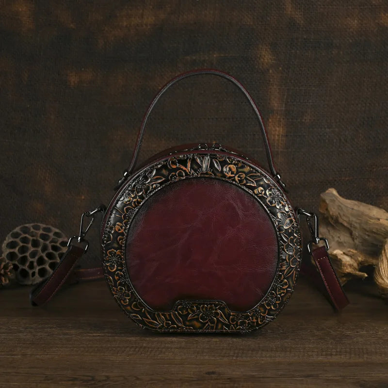 Mala Circa Vintage – Design Circular Elegante