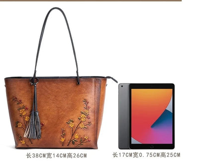 Mala Tote Florença Royale – Em Couro Genuíno Premium