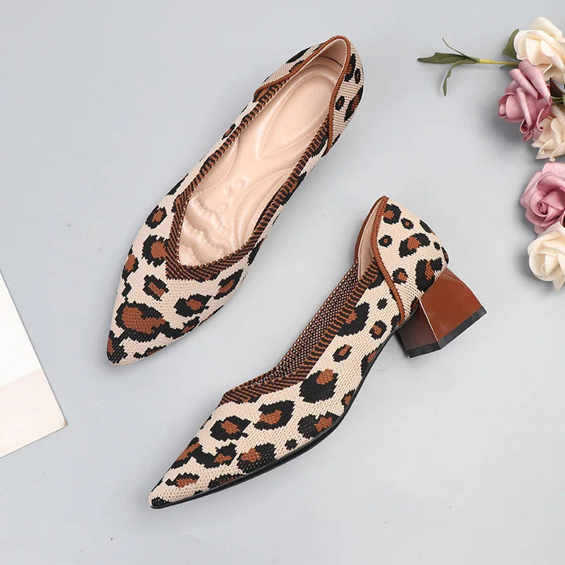 Tatiana Pump - Very Elegant and Comfortable Block Heel Shoe