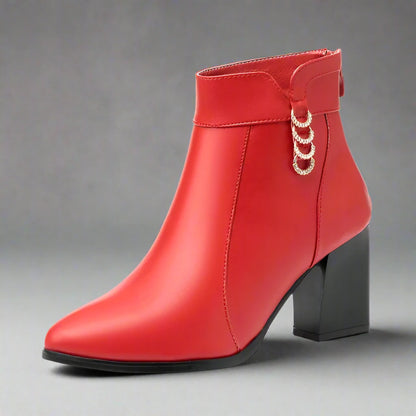 Giorgia Aire Boots - Genuine Leather
